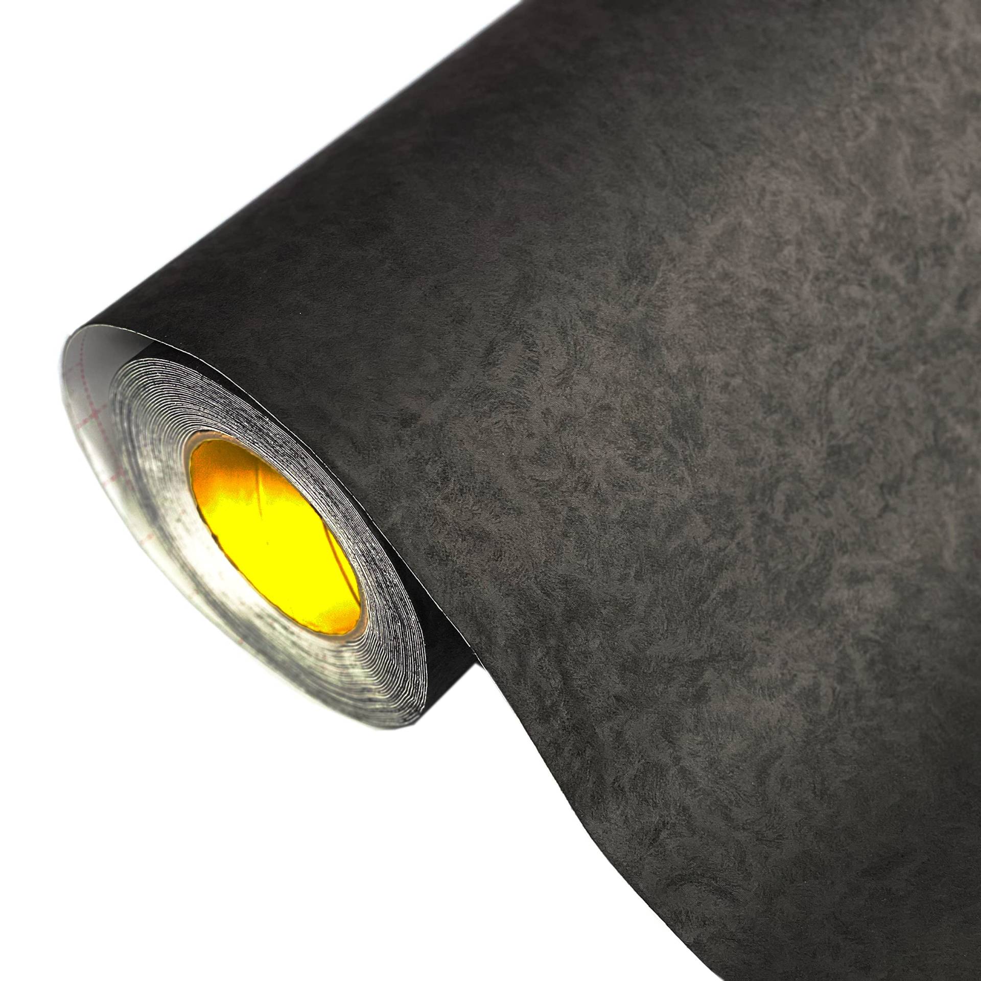 25в‚¬/mВІ Microfaser-Stoff selbstklebend schwarz 70 x 144 cm Velour-Optik Folie 