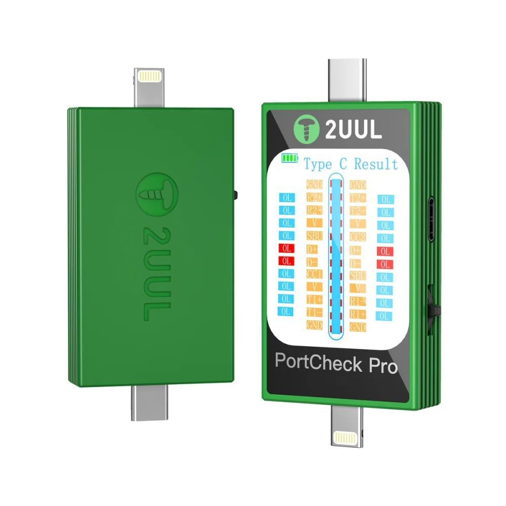 2UUL PortCheck Pro Typ-C / 8-polige Schnittstelle, automatischer Port-Detektor, PW31 2UUL PortCheck Pro Typ-C / 8-polige Schnittstelle, automatischer Port-Detektor, PW31 von fonefunshop