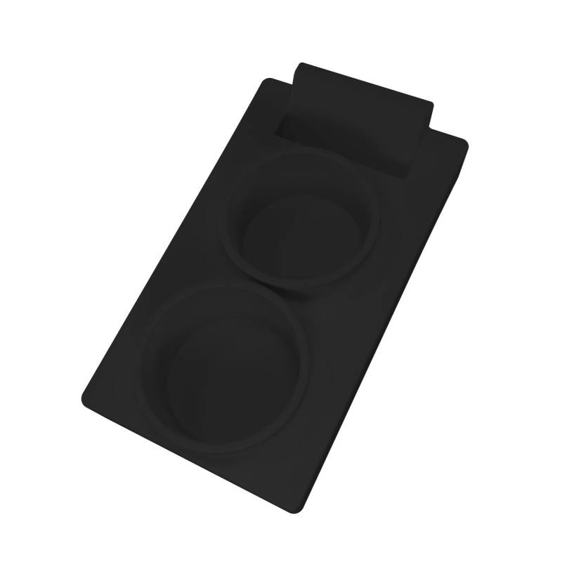 Getränkehalter kompatibel für Mercedes W124 C124 E220 S124 300 CE-24 Becherhalter Farbe Schwarz von fossi3D