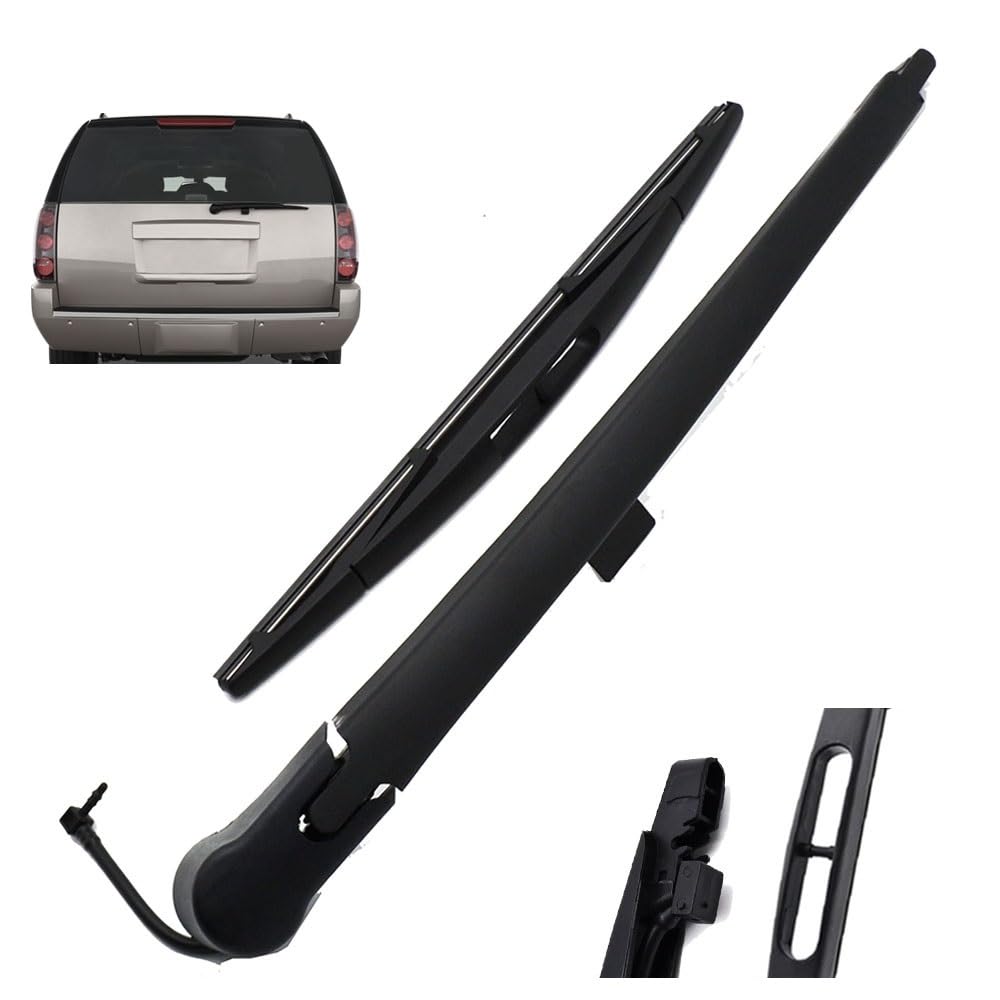 Scheibenwischer vorne und hinten Wischerblätter Set für Chevrolet Suburban 1500 2500 MK10 2007–2014,Double-action ist oben ohne windschutz-kratzer Scheibenwischer vorne und hinten Wischerblätter Set für Chevrolet Suburban 1500 2500 MK10 2007–2014,Double-action ist oben ohne windschutz-kratzer von fqlmauto