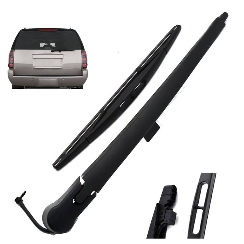 Scheibenwischer vorne und hinten Wischerblätter Set für Chevrolet Suburban 1500 2500 MK10 2007–2014，Double-action ist oben ohne windschutz-kratzer von fqlmauto