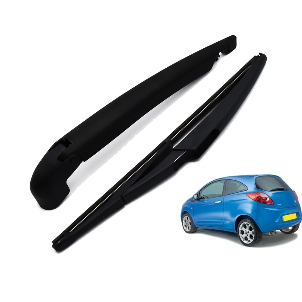Scheibenwischer vorne und hinten Wischerblätter Set für Ford KA MK2 Schrägheck 2008–2014,Double-action ist oben ohne windschutz-kratzer Scheibenwischer vorne und hinten Wischerblätter Set für Ford KA MK2 Schrägheck 2008–2014,Double-action ist oben ohne windschutz-kratzer von fqlmauto
