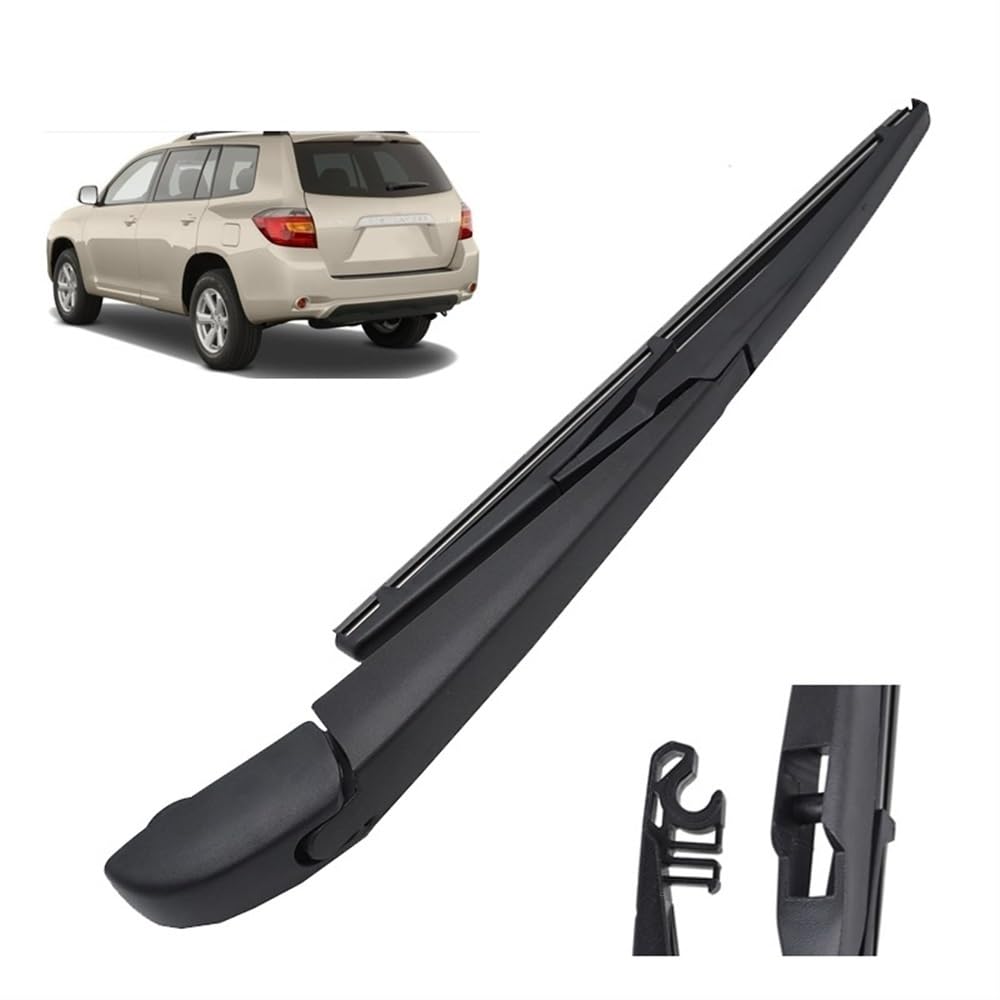 Scheibenwischer vorne und hinten Wischerblätter Set für Toyota Highlander MK3 2012–2018,Double-action ist oben ohne windschutz-kratzer Scheibenwischer vorne und hinten Wischerblätter Set für Toyota Highlander MK3 2012–2018,Double-action ist oben ohne windschutz-kratzer von fqlmauto