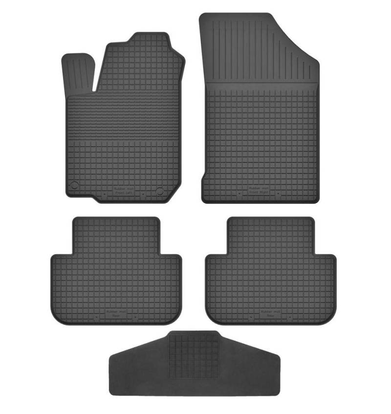 Fußmatte Fahrerseite für Peugeot 508 2010-2018 Gummi Gumimatten von fussmattenheld