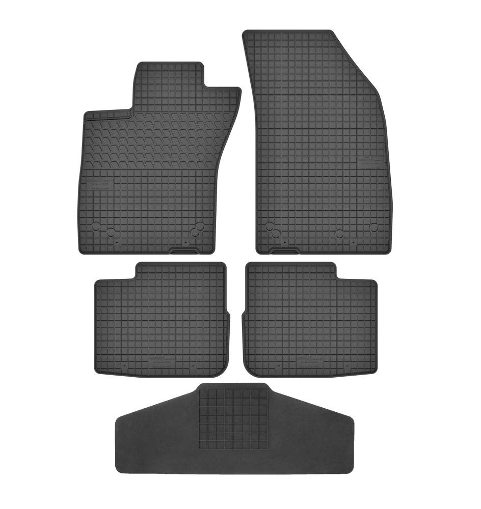 Fußmatten Vorne, Hinten + Tunnel Matte 5er Set für FIAT Tipo ab 2016 356 / AEGEA Gummi Gumimatten Fußmatten Vorne, Hinten + Tunnel Matte 5er Set für FIAT Tipo ab 2016 356 / AEGEA Gummi Gumimatten von fussmattenheld