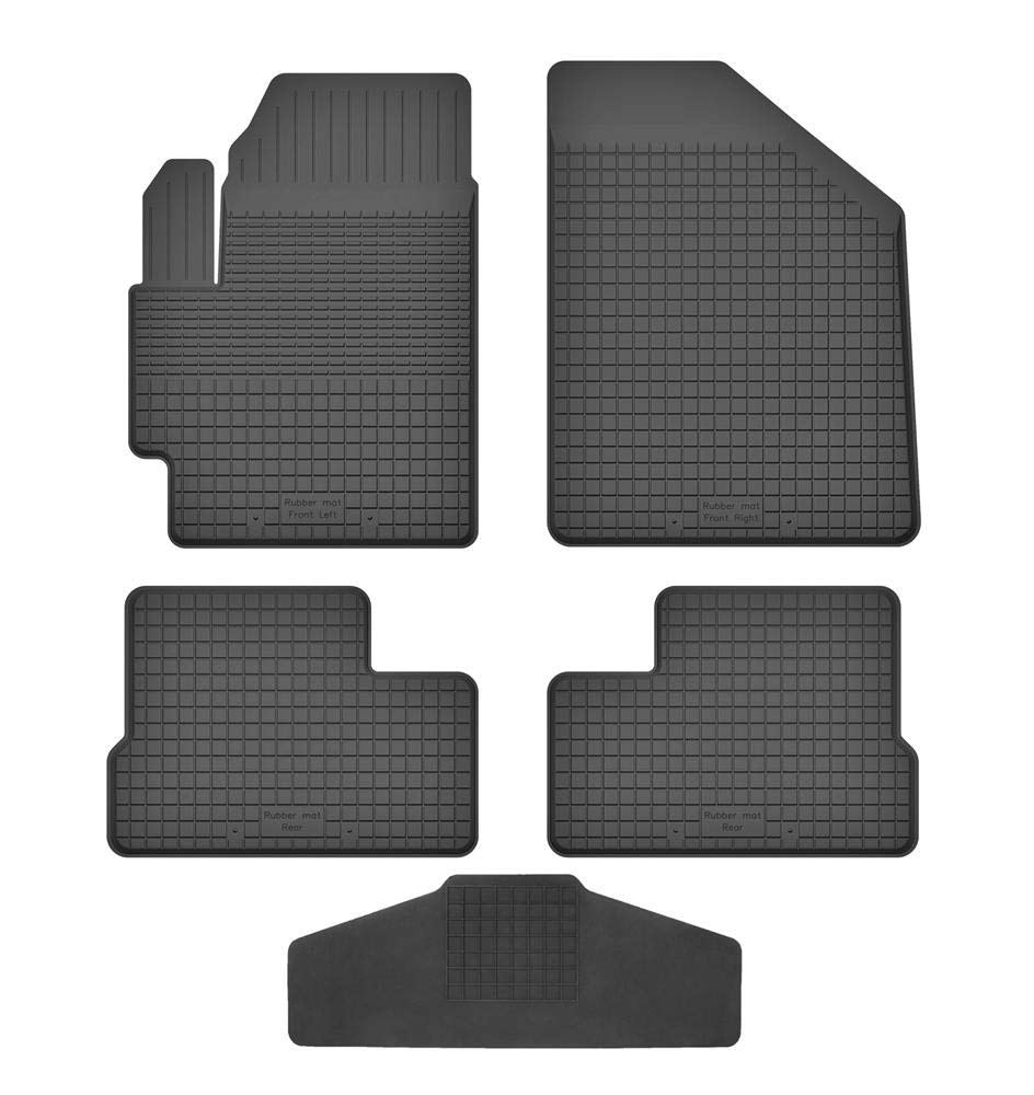 Fußmatten Vorne, Hinten + Tunnel für Kia Carens 2 II 2002-2006 FJ/Kia Carens Kombi Gummi Gumimatten Fußmatten Vorne, Hinten + Tunnel für Kia Carens 2 II 2002-2006 FJ/Kia Carens Kombi Gummi Gumimatten von fussmattenheld