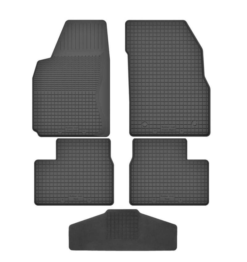 Fußmatten Vorne, Hinten + Tunnel für Opel Insignia A 2008-2017 / Sports Tourer Gummi Gumimatten von fussmattenheld