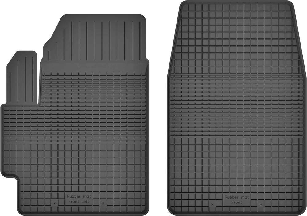Fußmatten Vorne 2er Set für Mazda 3 I 2003-2013 Gummi Gumimatten von fussmattenheld