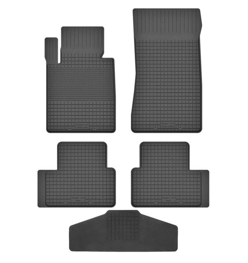 Fußmatte Fahrerseite für BMW X1 E84 2008-2015 sDrive xDrive Gummi Gumimatten von fussmattenheld