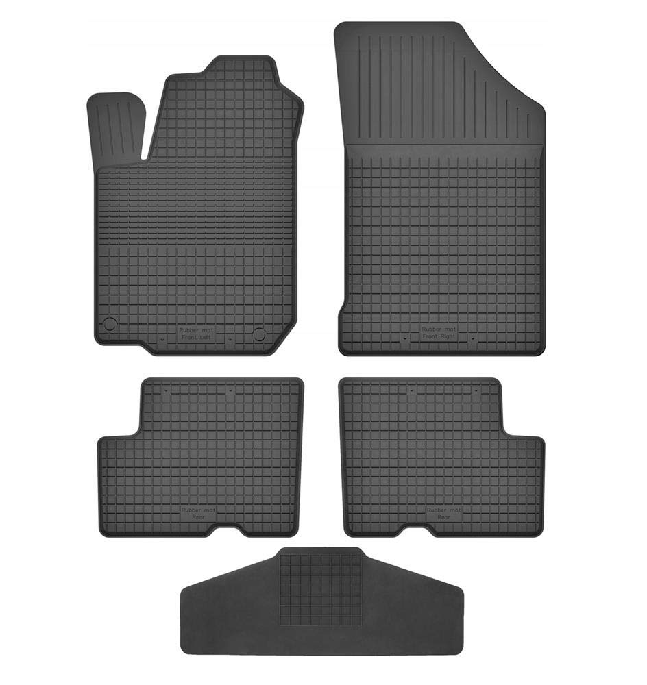 Fußmatten für Dacia Sandero 2 ab 2012 Gummi Gumimatten Einzeln und als Set von fussmattenheld