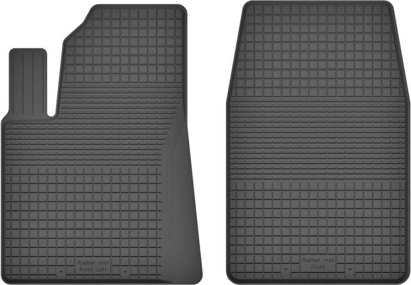 Fußmatten Vorne 2er Set für Ford Fiesta 7 MK7 2008-2017 JA8 Gummi Gumimatten von fussmattenheld