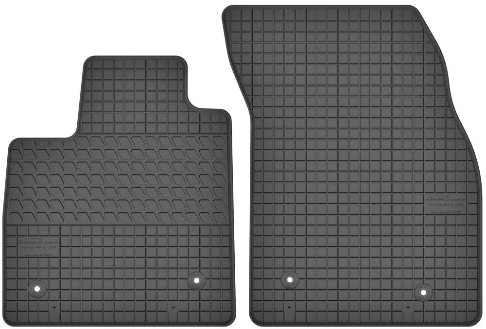 Fußmatten vorne 2er Set für Ford Focus 4 ab 2018 MK4 '18 Gummi Gumimatten von fussmattenheld
