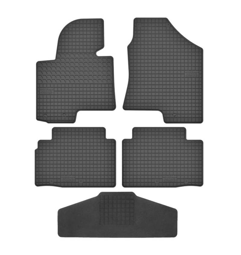 Fußmatten Vorne und Hinten 4er Set für Kia Sportage 3 2010-2015 Gummi Gumimatten von fussmattenheld
