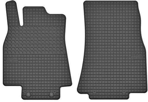 Fußmatten vorne 2er Set für Mercedes Benz B-Klasse T245 W245 2005-2011 Gummi Gummimatten von fussmattenheld