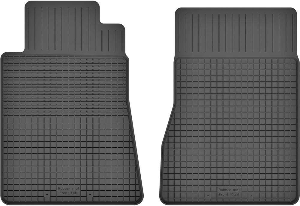 Fußmatten vorne 2er für Mercedes SLK R 170 1996-2004 Gummi Gumimatten Einzeln und als Set von fussmattenheld