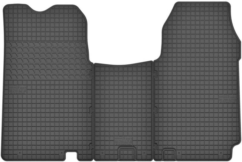 Fußmatten vorne für Opel Vivaro 1 2001-2014 Gummi Gummimatten von fussmattenheld