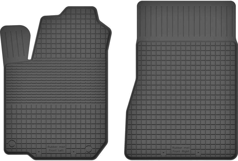 Fußmatten Vorne 2er Set für Suzuki Grand Vitara II 2 2005-2015 Gummi Gumimatten von fussmattenheld