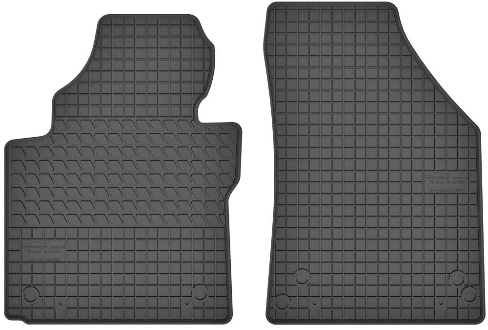 Fußmatten vorne 2er Set für VW Touran 1 I 1T GP GP2 2003-2015 Gummi Gummimatten von fussmattenheld