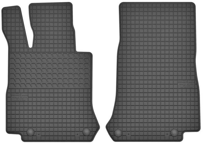 Fußmatten vorne 2er Set für Mercedes Benz GLC X253 C253 ab 2015 Gummi Gumimatten von fussmattenheld