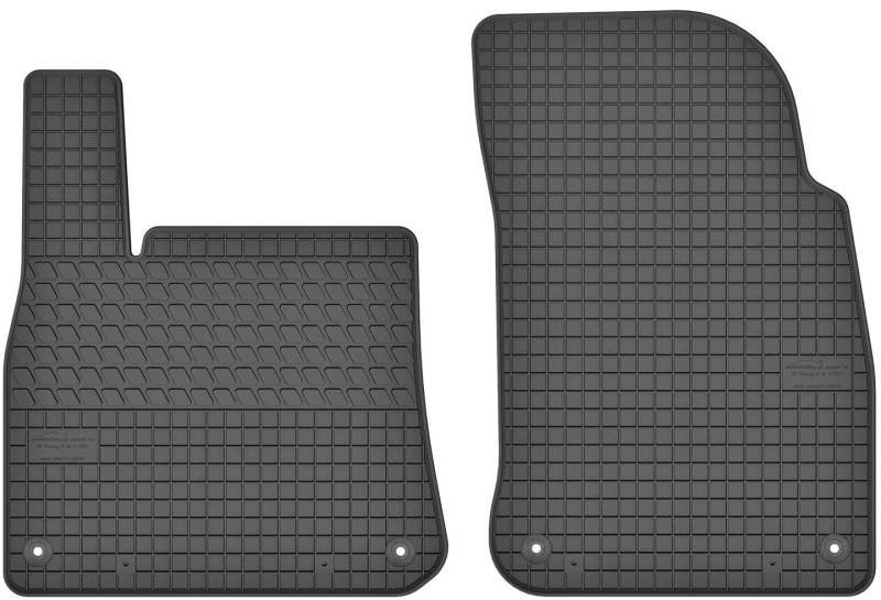 Fußmatten vorne 2er Set für VW Touareg 3 CR seit 2018 Gummi Gummimatten von fussmattenheld