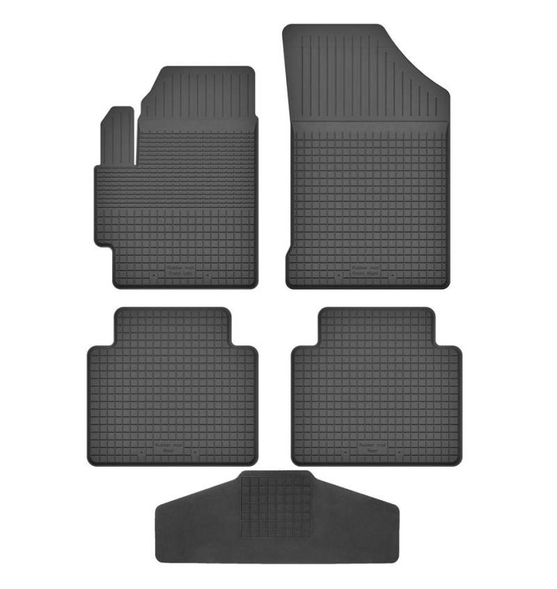 Tunnel Schutzmatte für Renault Kangoo 3 ab 2013 Gummi Gumimatten von fussmattenheld