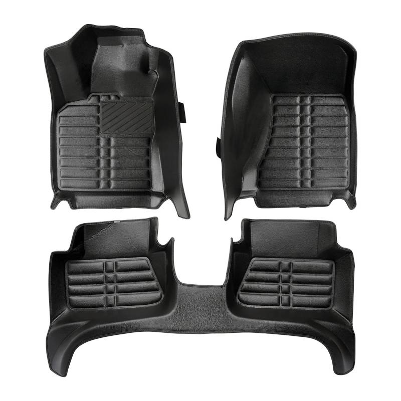 fussmattenprofi.com Auto Fussmatten Kompatibel mit Porsche Macan (1.Gen) Baujahr 2014-2024 I 100% Passgenau Geruchlos Allwetter Fussraumschale I 5D Premium TPE Fußmatten Set von fussmattenprofi.com