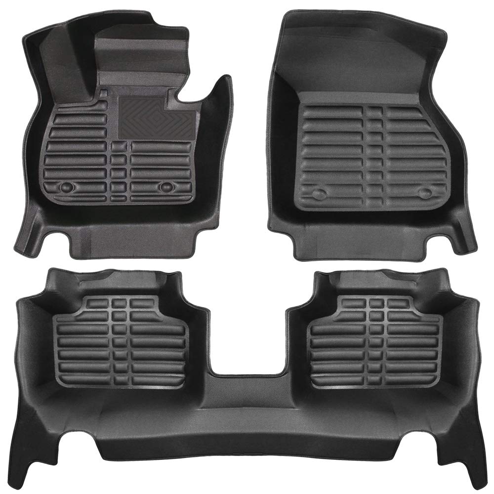 fussmattenprofi.com Auto Fussmatten Kompatibel mit BMW X1 (F48) Baujahr 2016-2022 I 100% Passgenau Geruchlos Allwetter Fussraumschale I 5D Premium TPE Fußmatten Set von fussmattenprofi.com