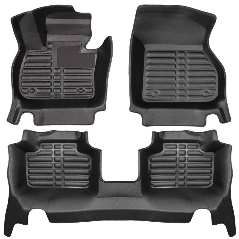 fussmattenprofi.com Auto Fussmatten Kompatibel mit BMW X1 (F48) Baujahr 2016-2022 I 100% Passgenau Geruchlos Allwetter Fussraumschale I 5D Premium TPE Fußmatten Set von fussmattenprofi.com