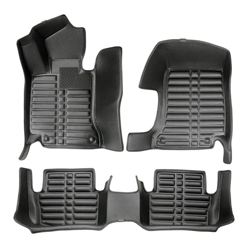 fussmattenprofi.com Auto Fussmatten Kompatibel mit Mercedes C Coupe (C205) Baujahr 2015-2018 I 100% Passgenau Geruchlos Allwetter Fussraumschale I 5D Premium TPE Fußmatten Set von fussmattenprofi.com
