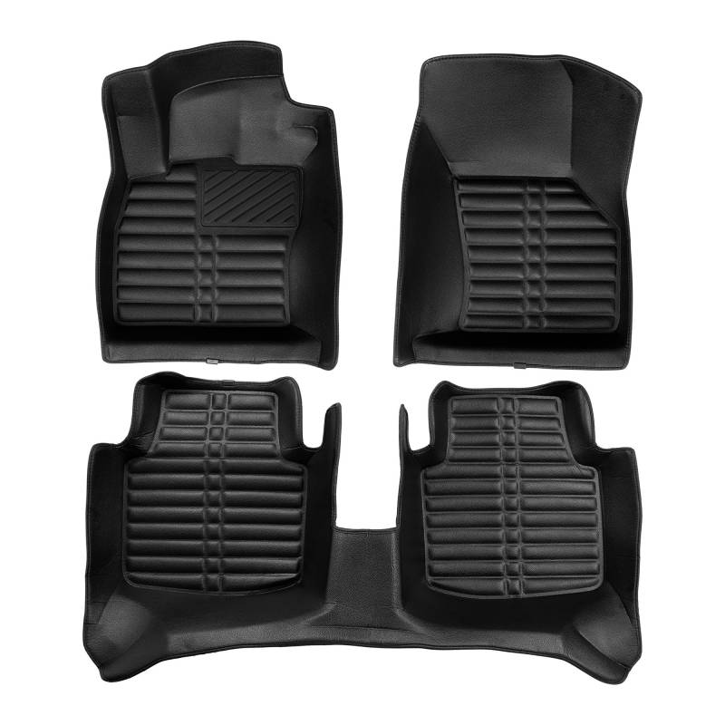 fussmattenprofi.com 5D Premium Fussmatten Für VW Passat CC Baujahr 2008-2016 I 100% Passgenau | Geruchlos Allwetter Leder Fußmatten Set von fussmattenprofi.com