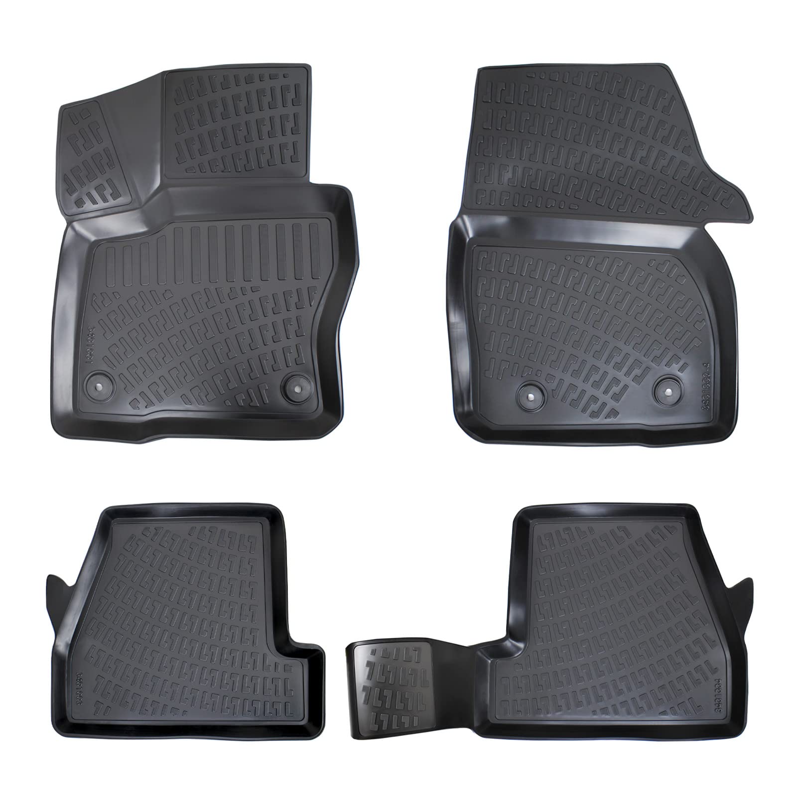 fussmattenprofi.com 3D Gummimatten Set für Ford Focus 3,5 Baujahr 2014-2018 | Hoher Rand Allwetter Geruchlos rutschfest Gummifußmatten Auto Fussmatten fussmattenprofi.com 3D Gummimatten Set für Ford Focus 3,5 Baujahr 2014-2018 | Hoher Rand Allwetter Geruchlos rutschfest Gummifußmatten Auto Fussmatten von fussmattenprofi.com