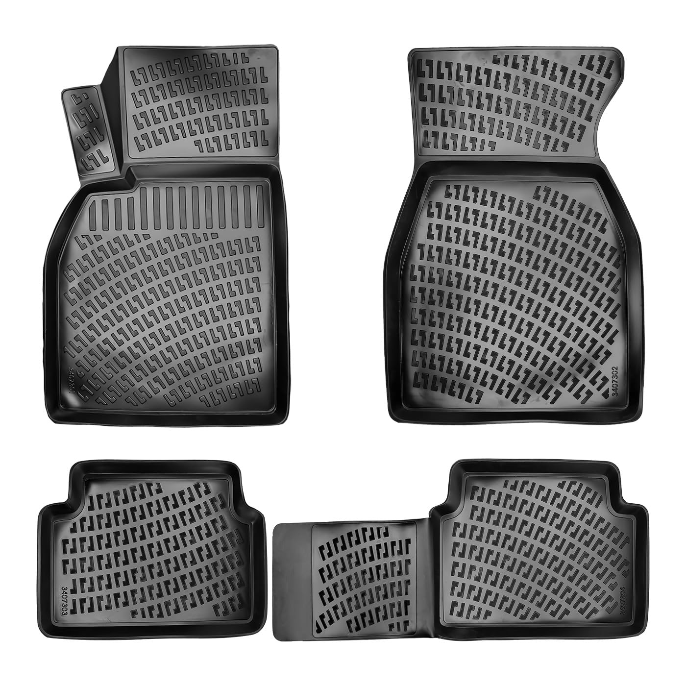 fussmattenprofi.com 3D Auto Gummimatten für Renault Megane 2 Baujahr 2002-2009 | Extra Hoher Rand Allwetter Geruchlos rutschfest Gummifußmatten Fussmatten Set fussmattenprofi.com 3D Auto Gummimatten für Renault Megane 2 Baujahr 2002-2009 | Extra Hoher Rand Allwetter Geruchlos rutschfest Gummifußmatten Fussmatten Set von fussmattenprofi.com