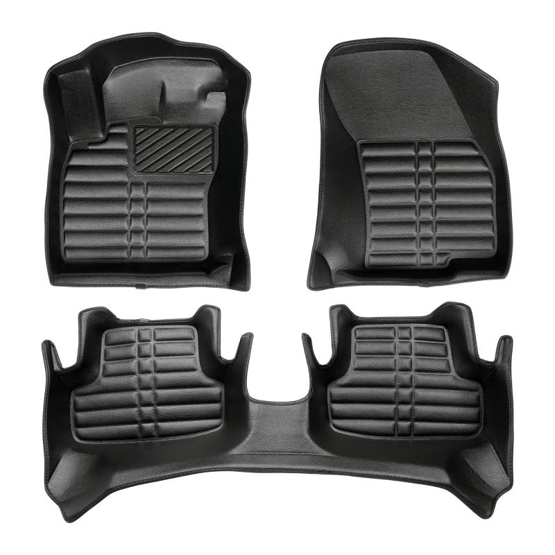 fussmattenprofi.com Auto Fussmatten Kompatibel mit VW T- ROC Baujahr ab 2017 I 100% Passgenau Geruchlos Allwetter Fussraumschale I 5D Premium TPE Fußmatten Set von fussmattenprofi.com