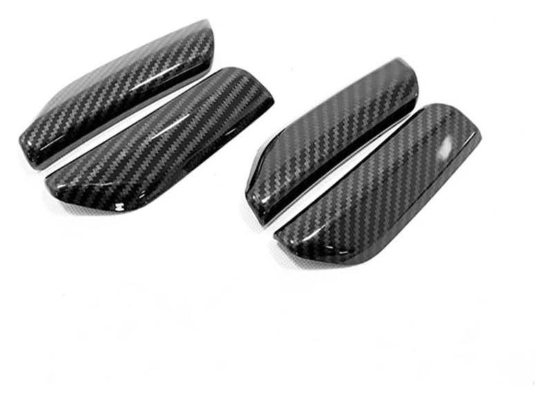 Auto Innenraum Für A&UDI Für Q3 2019 2020 Matte Carbonfaser Vordere Armlehne Panel Türgriff Dekoration Abdeckung Trim Car Styling Interieur von gangxiao