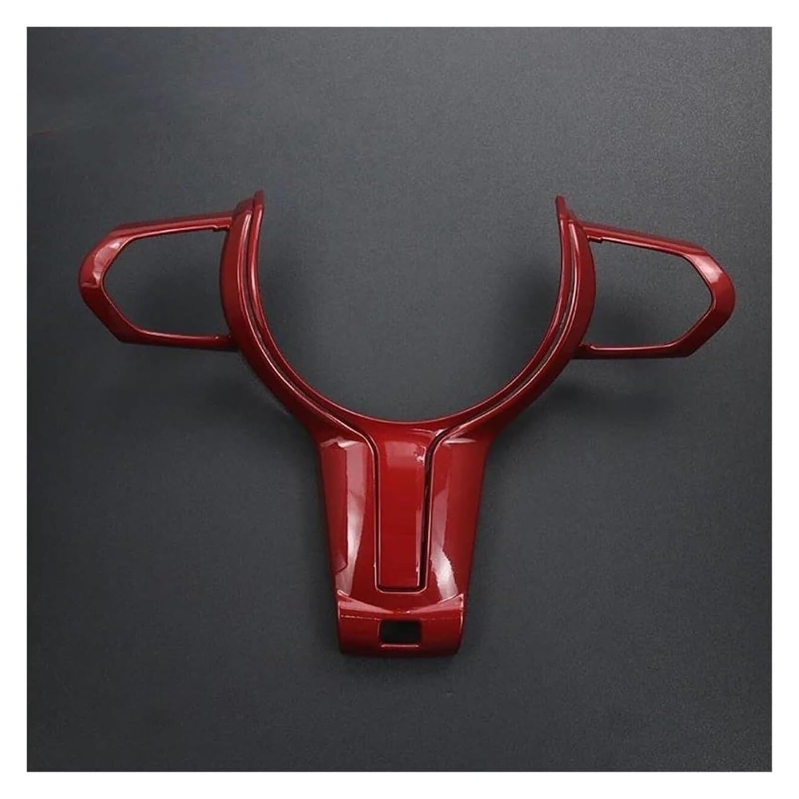 Auto Innenraum Für B&MW 1 2 3 4 Serie Für F20 F21 F22 F32 F33 F06 M2 M3 Auto Lenkradknopf Rahmen Dekoration Abdeckung Trim Aufkleber Panel(Red Full Cover) von gangxiao