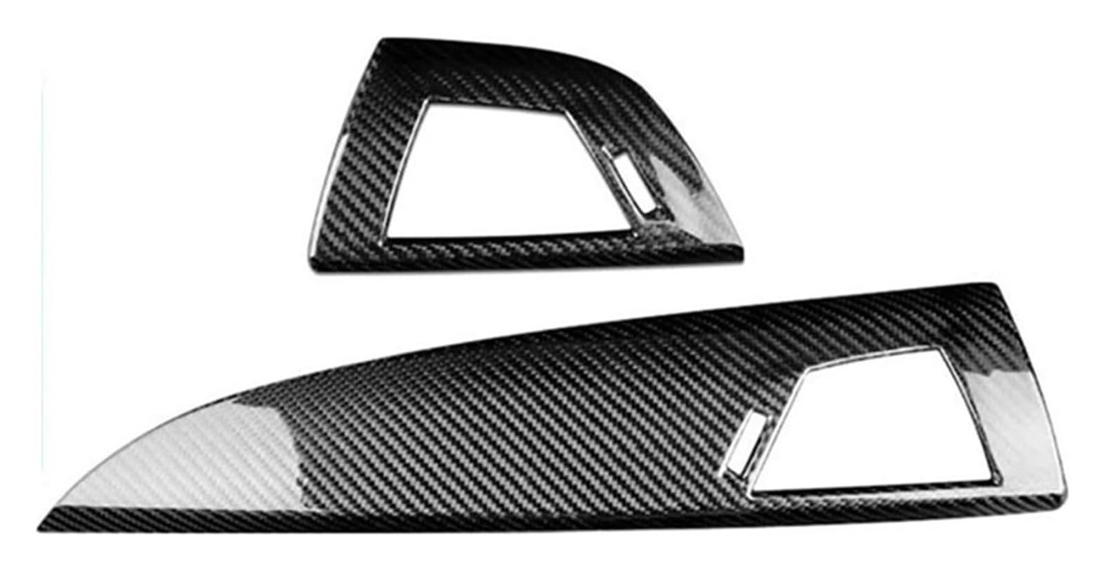 Auto Innenraum Für B&MW 1 2 Serie Für F20 F21 F22 2012-2017 Innenverkleidung Echtkohlefaser Armaturenbrett Abdeckung Aufkleber Dekoration(Whole Set,LHD) von gangxiao