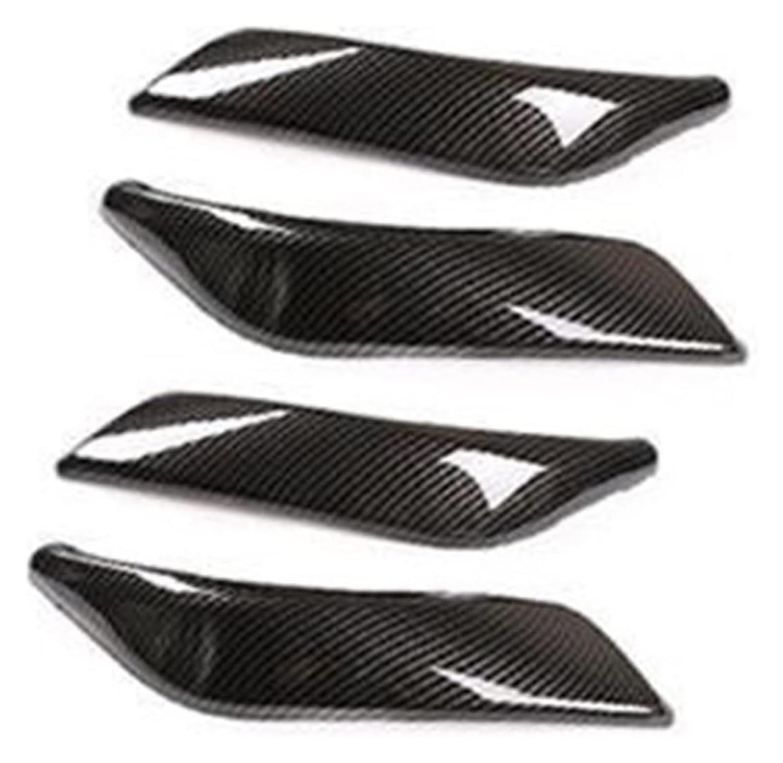 Auto Innenraum Für B&MW Für 1 2 Serie F20 F21 F22 F23 2012-2017 Autoinnenraum Türklinkenverkleidung Griffe Dekoration Kohlefaser(4 Pieces) von gangxiao