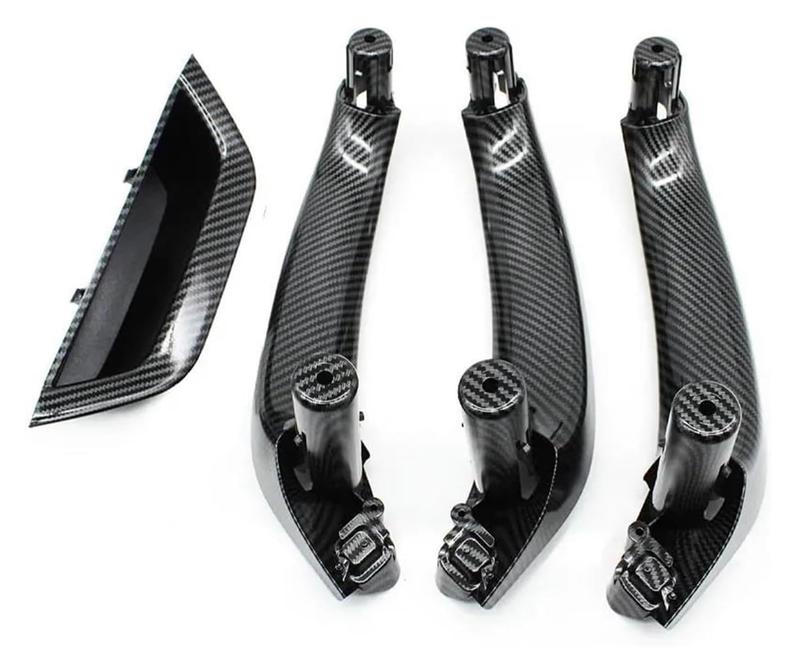 Auto Innenraum Für B&MW Für X3 X4 F25 F26 2010 2011-2016 LHD RHD Auto Beifahrertür Innengriffabdeckung Armlehnenverkleidung Pull Trim(Lhd-Carbon Fiber) von gangxiao