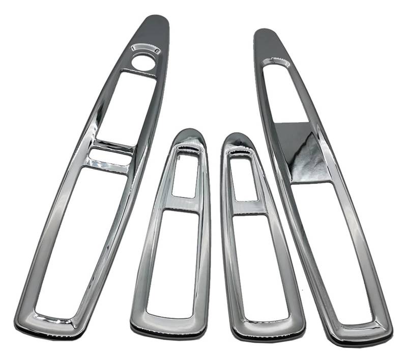 Auto Innenraum Für Citroen C4 2004-2010 Heber Taste Auto 4Pcs 1 Set Power Fenster Control Switch Panel Trim Aufkleber ABS Chrom von gangxiao