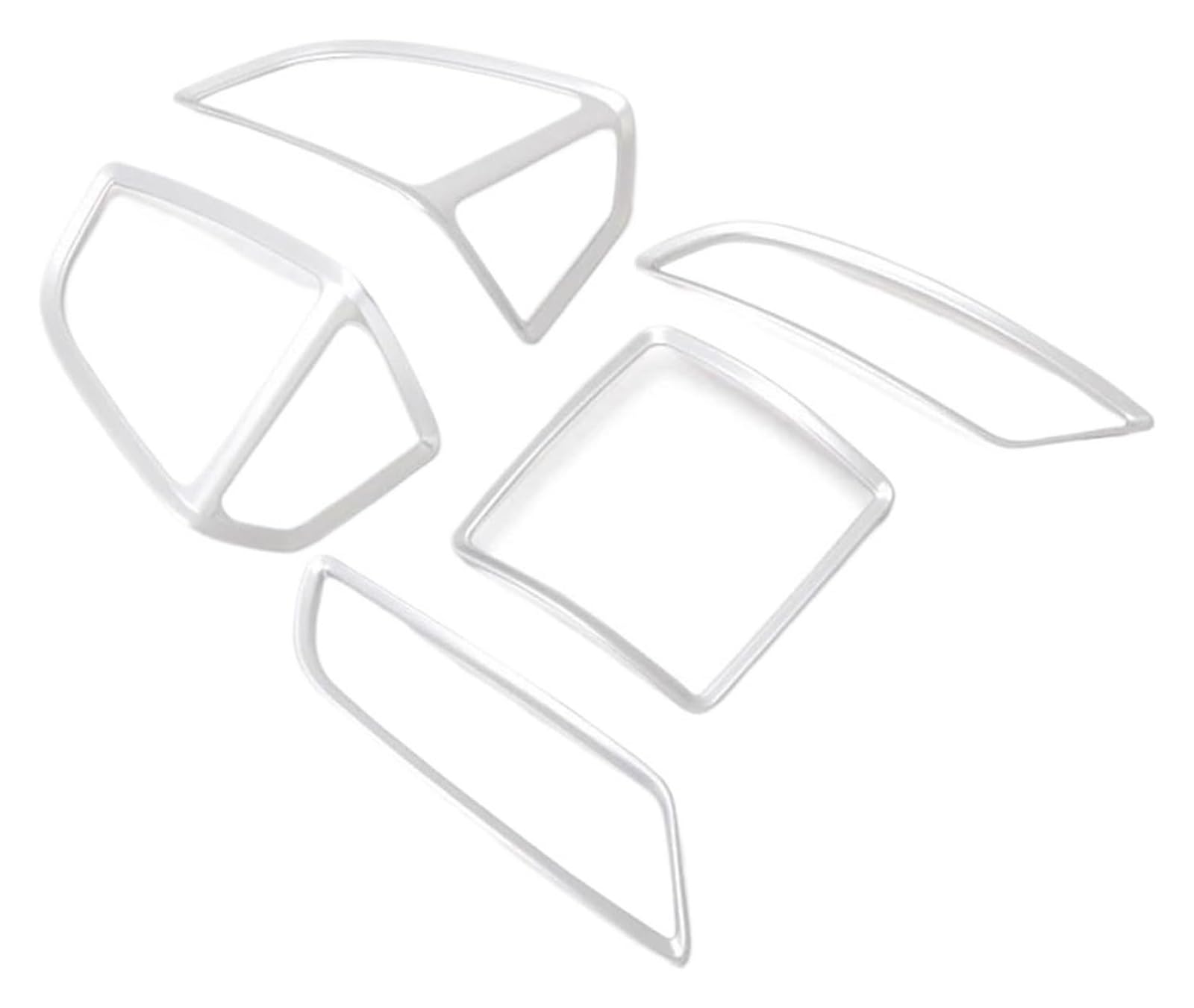 Auto Innenraum Für Kuga Für Escape 2013 2014 2015 Chrom Klimaanlagen Abdeckung Auslass Strömungslüftung Verkleidungsaufkleber Auto Styling Panel(Set) von gangxiao