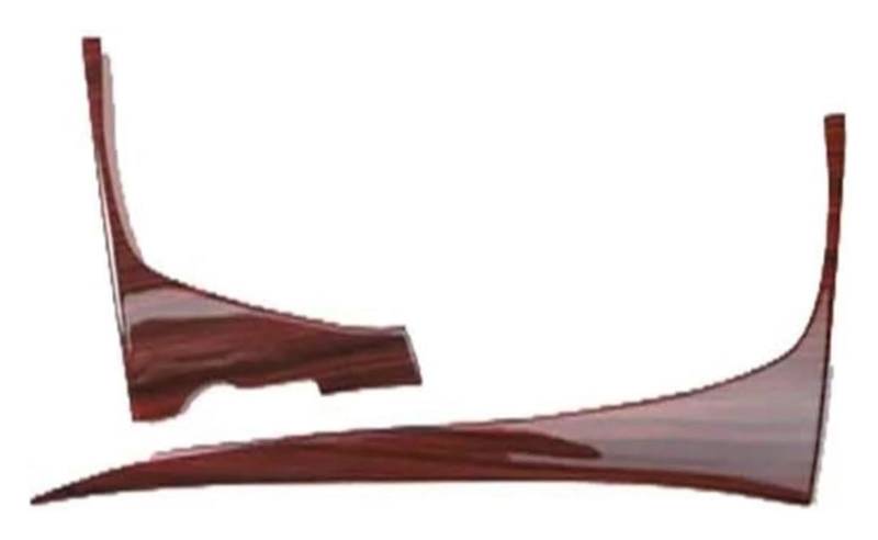 Auto Innenraum Für Opel Für Vauxhall Für Mokka 2013 2014 2015 Autoinnenraum Zentralsteuerung Verkleidungsabdeckung Styling 2 Teiliges Set Dekorationspanel(Peach Wood Grain) von gangxiao