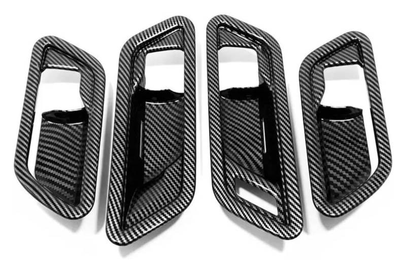 Auto Innenraum Für T&oyota Für BZ4X EA10 2022 2023 Auto Innentürgriff Schüsselabdeckung Verkleidung Dekoration Rahmen Aufkleber Zubehör von gangxiao