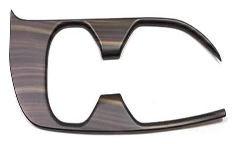 Auto Innenraum Für T&oyota Für Crown Für Crossover Sport Für Cross 2023 2024 ABS Auto Mittelkonsole Gangschaltung Panel Rahmen Wasserbecher Abdeckung Trim(Wood Grain,Holder Cover) von gangxiao