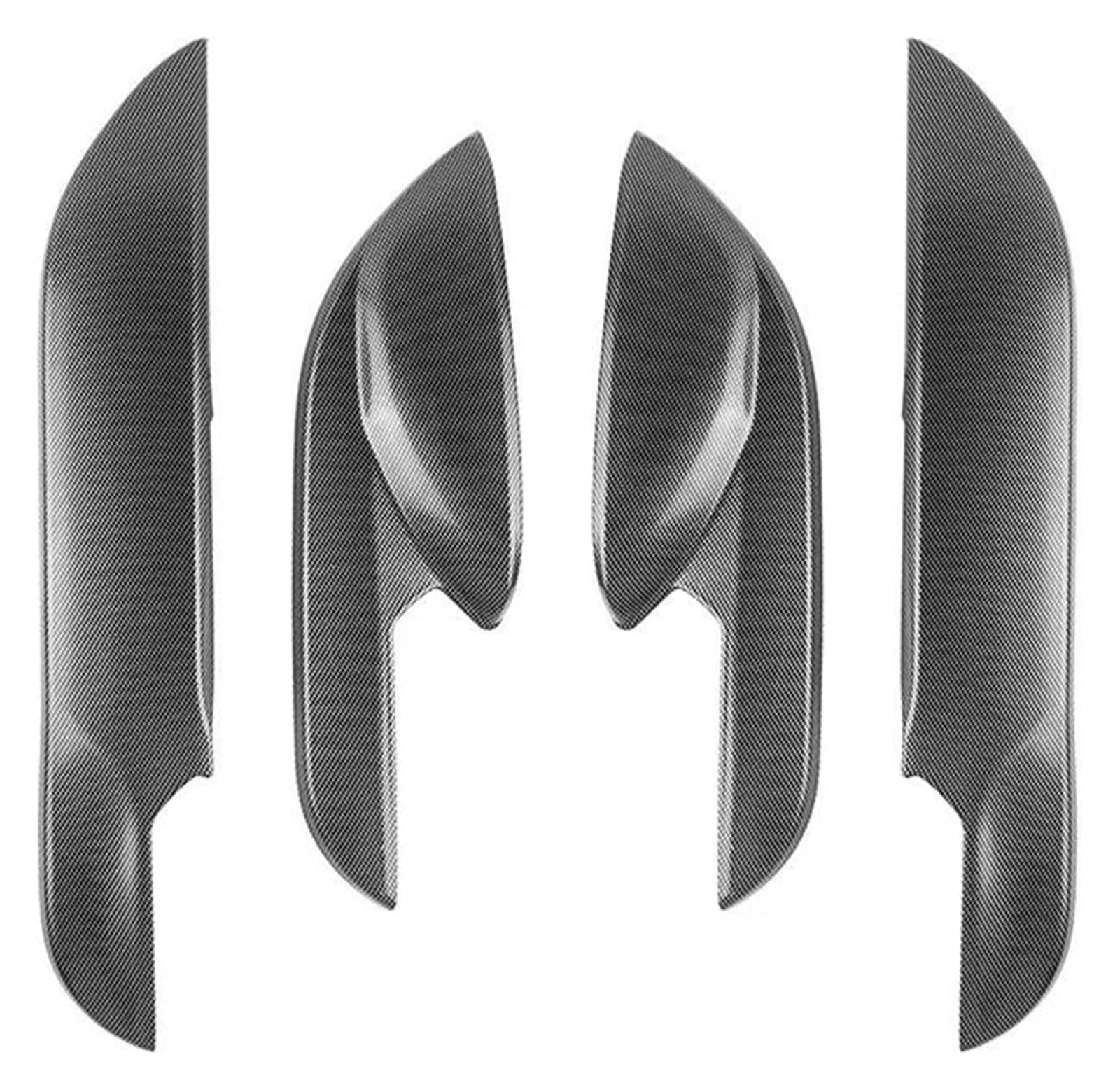Auto Innenraum Für T&oyota Für Prius 60 Serie 2023 2024 ABS Kohlefaserfarbe Innentürschutzverkleidung Anti Kick Matte Schmutzabdeckung Auto Innenraum Für T&oyota Für Prius 60 Serie 2023 2024 ABS Kohlefaserfarbe Innentürschutzverkleidung Anti Kick Matte Schmutzabdeckung von gangxiao