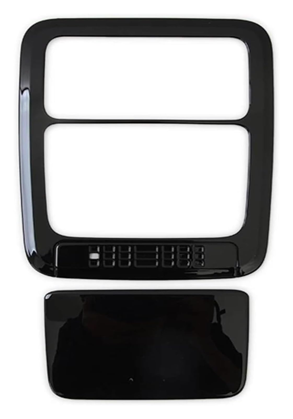Auto Innenraum Für T&oyota Für Voxy Für Noah R80 2014-2018 Auto Styling Innenraumdach Vorne Leselicht Lampenabdeckung Verkleidung Aufkleber Zubehör(Black) von gangxiao