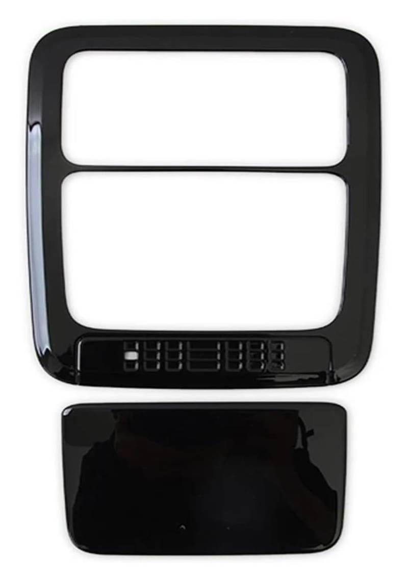 Auto Innenraum Für T&oyota Für Voxy Für Noah R80 2014-2018 Auto Styling Innenraumdach Vorne Leselicht Lampenabdeckung Verkleidung Aufkleber Zubehör(Black) von gangxiao