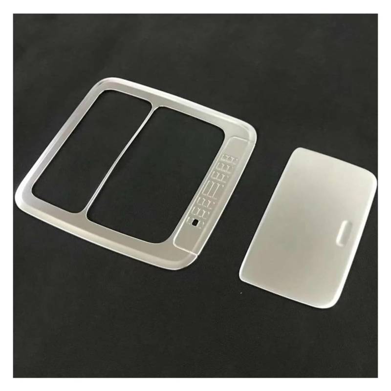 Auto Innenraum Für T&oyota Für Voxy Für Noah R80 2014-2018 Auto Styling Innenraumdach Vorne Leselicht Lampenabdeckung Verkleidung Aufkleber Zubehör(Silver) von gangxiao