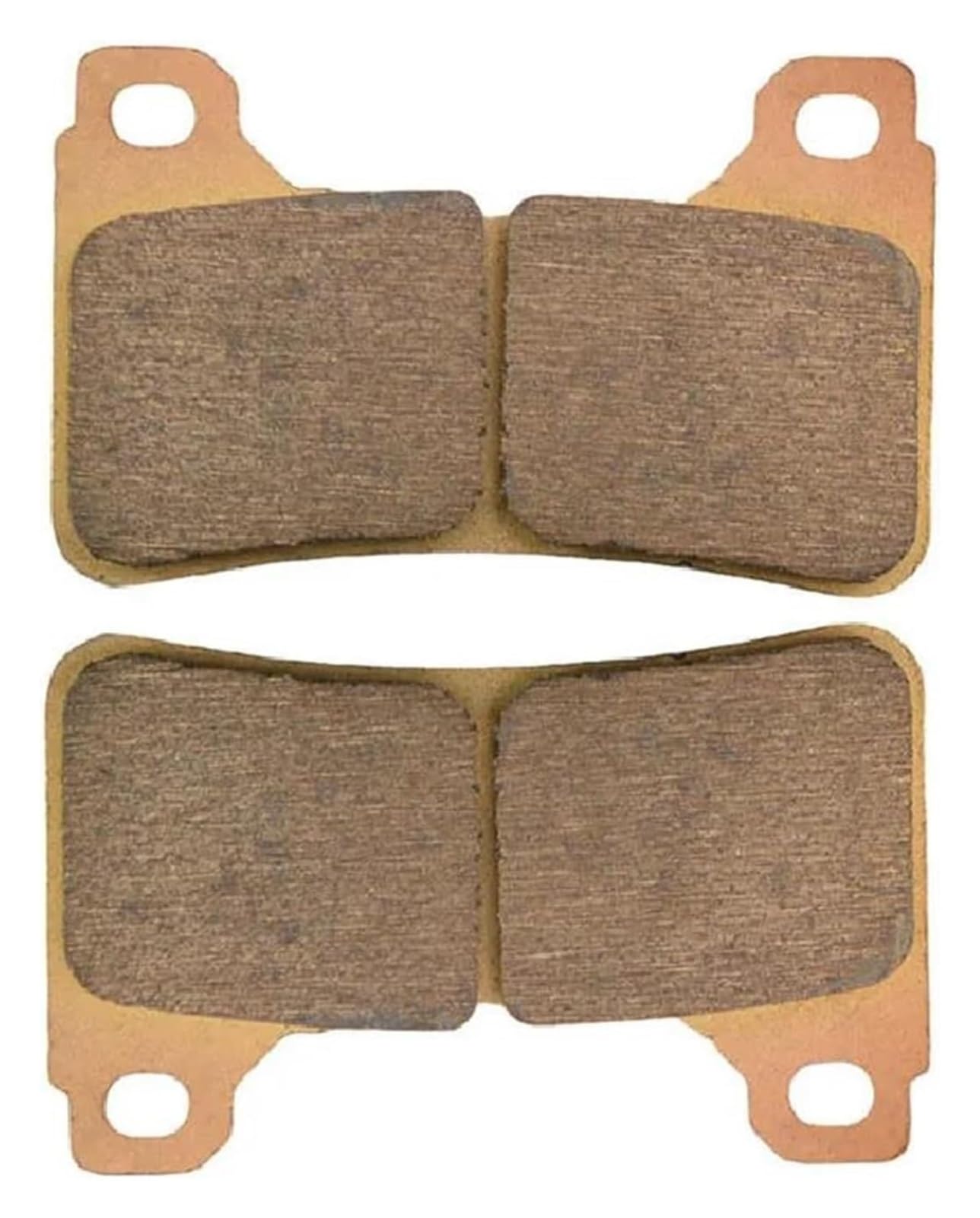 Bremsbeläge Vorne Und Hinten Für CBR1000RR CBR1000 RR CBR 1000 RR Für Fireblade 2004-2005 Motorrad Teile Vorne Hinten Bremsbeläge Kit(1 Pair Front Pads) von gangxiao