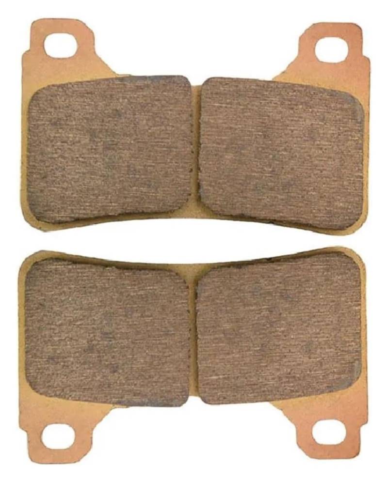 Bremsbeläge Vorne Und Hinten Für CBR1000RR CBR1000 RR CBR 1000 RR Für Fireblade 2004-2005 Motorrad Teile Vorne Hinten Bremsbeläge Kit(1 Pair Front Pads) von gangxiao