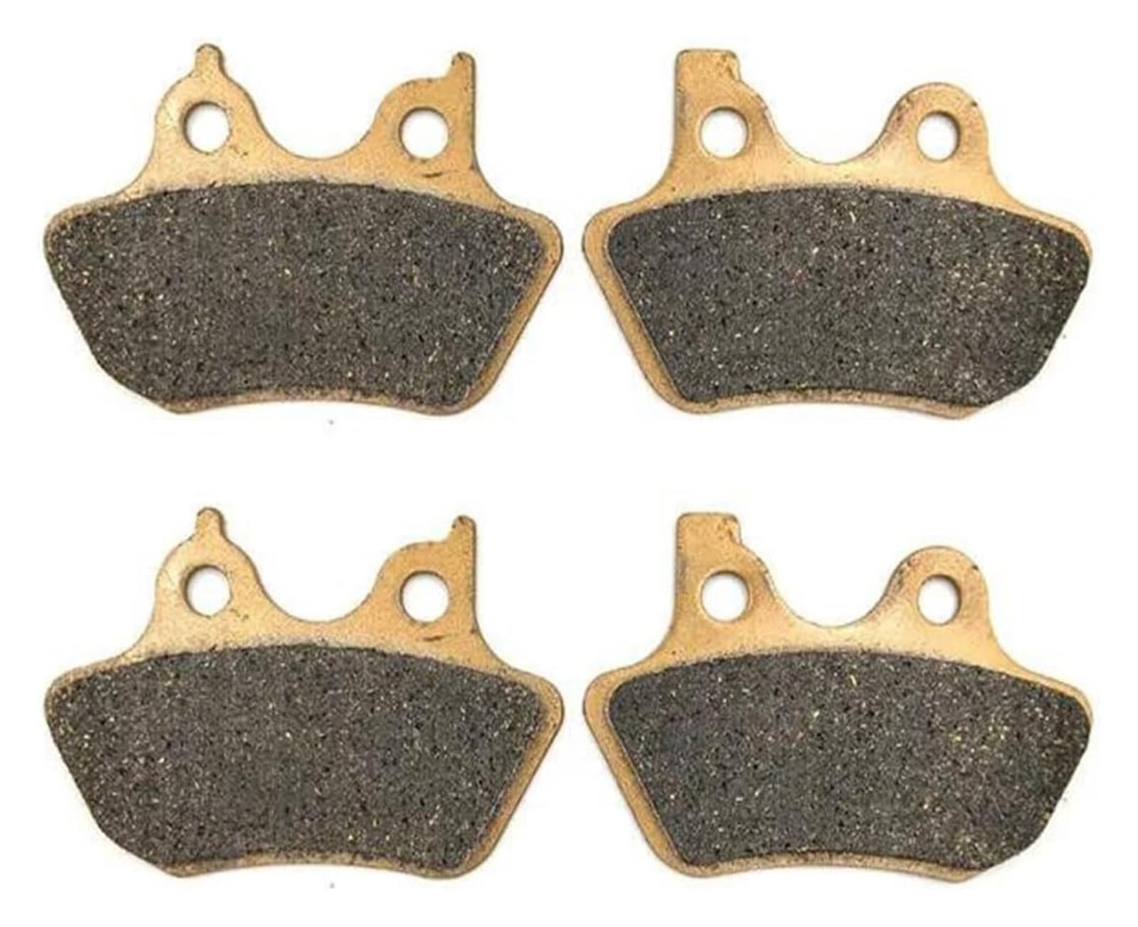 Bremsbeläge Vorne Und Hinten Für Harley Für Sportster Standard 53C 883 883R Für Dyna Cabrio Für Super Glide Sport 2000-2003 Motorrad Vorne Hinten Bremsbeläge(2 Pair 1 Sets) von gangxiao